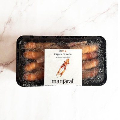 Cigala Grande de Escocia Bandeja de 450 gr Cigala Grande de Escocia Bandeja de 450 gr