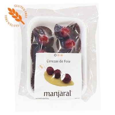 Cerezas de Foie SIN Gluten Bandeja de 8 ud