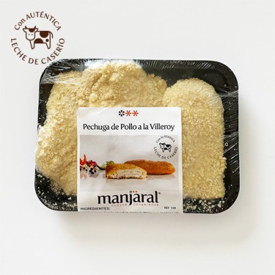 Pechuga de Pollo a la Villeroy Bandeja de 500 gr