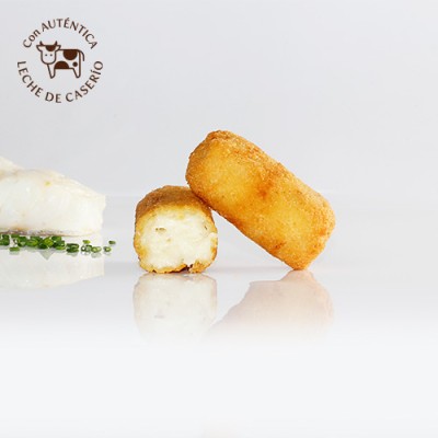 Croquetas de Bacalao Bandeja de 8 ud