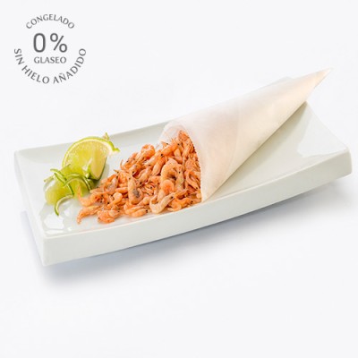 Camarón Cocido 0% Glaseo Bandeja de 300 gr