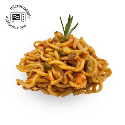 Noodles Yakisoba Verduras Champiñones Bandeja de 180 gr