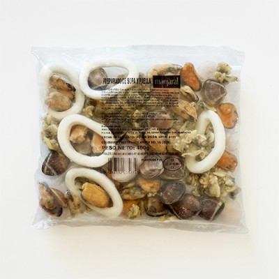 Preparado para Sopa Paella de Marisco Envase de 400 gr