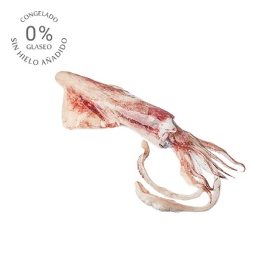 Calamar Nacional M 0% Glaseo Envase de 1 Kg