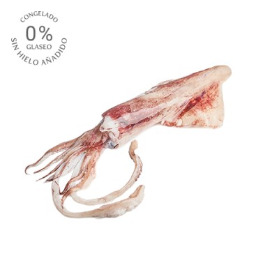 Calamar Nacional G 0% Glaseo Envase de 1 Kg