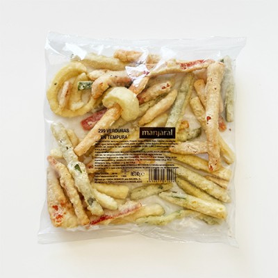 Verduras en Tempura Envase de 400 gr