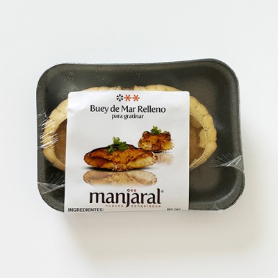 Buey de Mar Relleno para Gratinar Bandeja de 1 ud