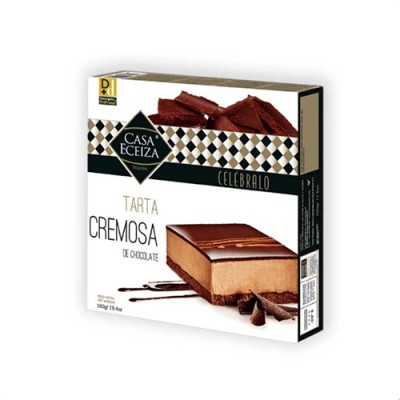 Tarta Cremosa de Chocolate Unidad de 550 gr