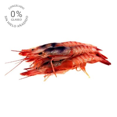 Gamba Roja Alistada Num1 0% Glaseo Envase de 1 Kg