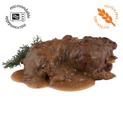Carrillada Cerdo Ibéric Miel Mostaz S/Glut Bandeja de 250 gr