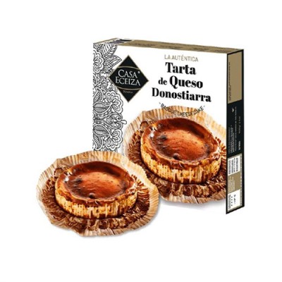 Tarta de Queso Donostiarra Unidad de 600 gr
