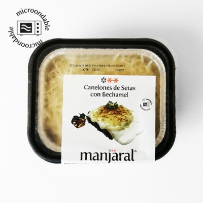 Canelones de Setas con Bechamel Bandeja de 3 ud