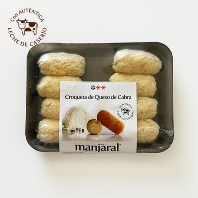 Croquetas de Queso de Cabra Bandeja de 8 ud