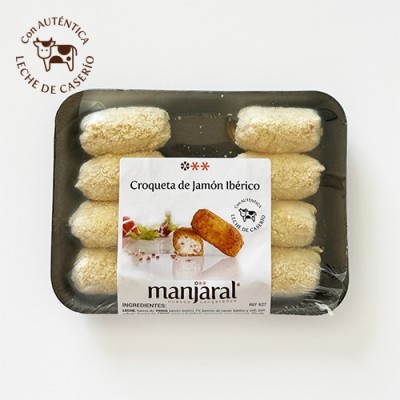 Croquetas de Jamón Ibérico Bandeja de 8 ud