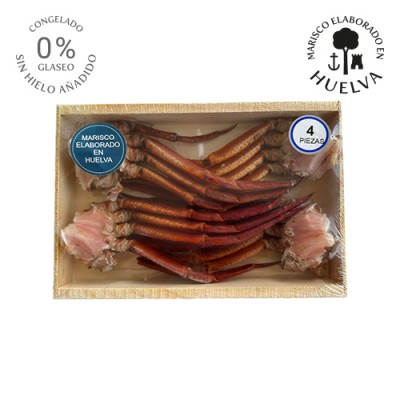Pecho de Cangrejo Extra 0% Glaseo Estuche de 4 ud