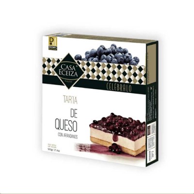Tarta de Queso con Arándanos Unidad de 500 gr