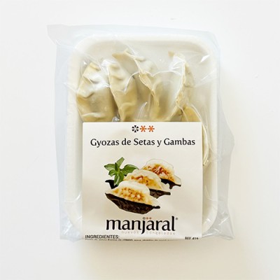 Gyozas de Gambas y Setas Bandeja de 8 ud