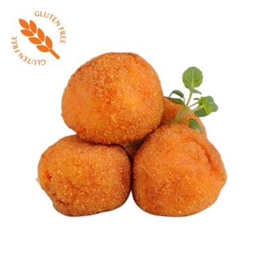 Croquetas Sobrasada Forcall/Trufa SIN Gluten Bandeja 12 ud