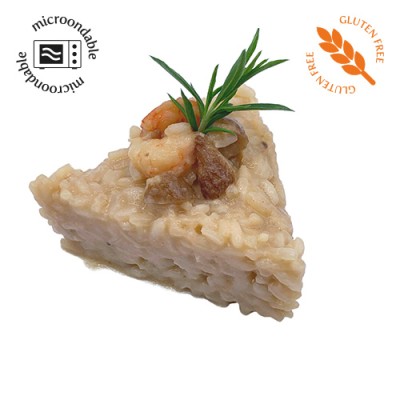Rissotto de Boletus y Gambas SIN Gluten Bandeja de 300 gr