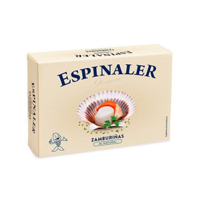 Zamburiña al Natural Premium Lata OL 120