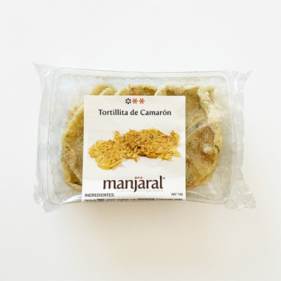 Tortillita de Camarón Bandeja de 300 gr