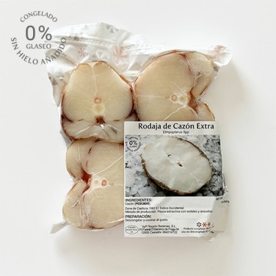 Rodaja de Cazón 0% Glaseo Envase de 1 Kg