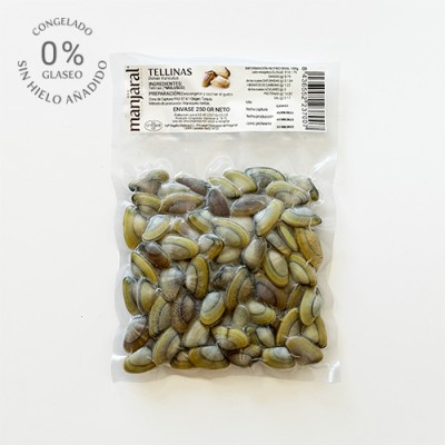 Tellinas 0% Glaseo Envase de 250 gr