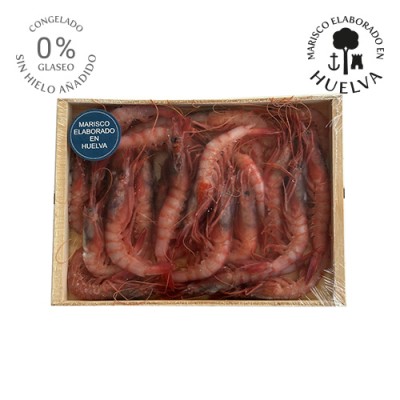 Gamba Roja Arrocera Premium 0% Glaseo Estuche de 250 gr