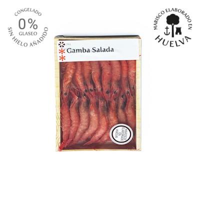 Gamba Salada 0% Glaseo Estuche de 250 gr