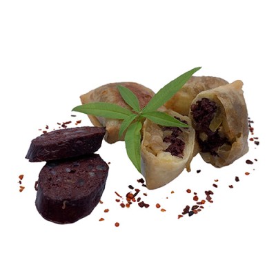 Crujiente de Morcilla Bandeja de 9 ud