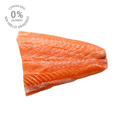 Colas de Salmón 0% Glaseo Envase de 1 Kg