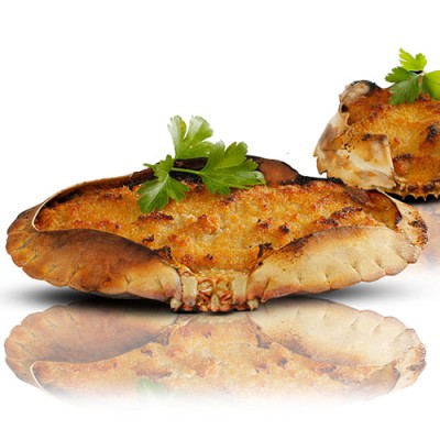 Buey de Mar Relleno para Gratinar Bandeja de 1 ud