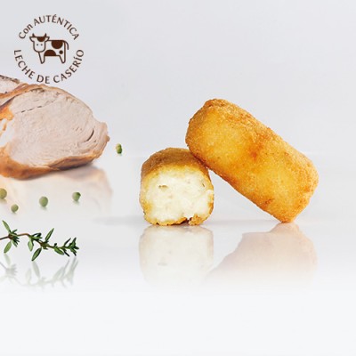 Croquetas Cremosa de Pollo Bandeja de 8 ud