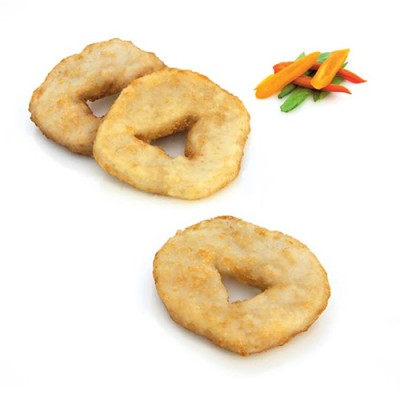 Merluza Rebozada Forma Rodaja Bandeja de 4 ud (360 gr)